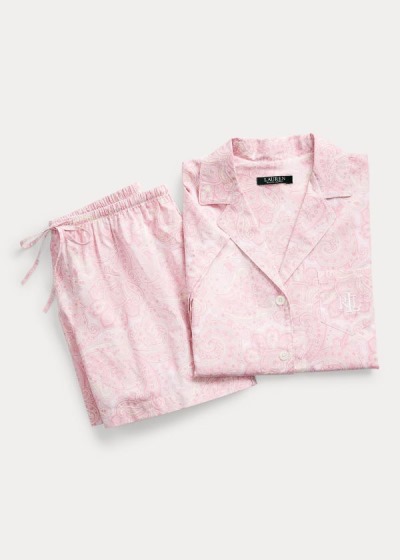 Pijamas Ralph Lauren Paisley Modal Boxer Mulher 52710-TLEV